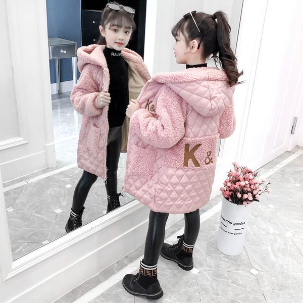 autumnwintergirlsjacketfashionlongsectionlittlegirlplaidthicklambhoodedwoolencoatchildrenkkfurteenjacketcoat, Blue;gray
autumnwintergirlsjacketfashionlongsectionlittlegirlplaidthicklambhoodedwoolencoatchildrenkkfurteenjacketcoat, Blue;gray