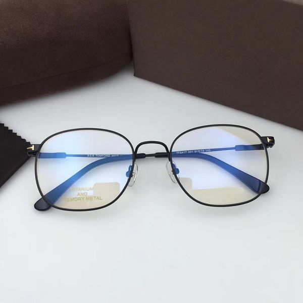 fashion sunglasses frames tom barnd design titanium glasses frame men women square myopia prescription optical computer eyewear ford tf5417, Black
fashion sunglasses frames tom barnd design titanium glasses frame men women square myopia prescription optical computer eyewear ford tf5417, Black
