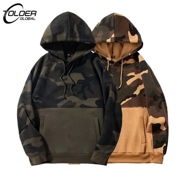 men's hoodies & sweatshirts men camouflage sweatshirt patchwork hoodie kangaroo pocket drawstring hooded pullover autumn male quality t, Black
men's hoodies & sweatshirts men camouflage sweatshirt patchwork hoodie kangaroo pocket drawstring hooded pullover autumn male quality t, Black