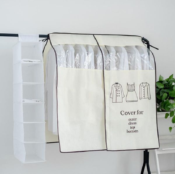clothing & wardrobe storage clothes hanging dust cover dress suit coat bag case organizer
clothing & wardrobe storage clothes hanging dust cover dress suit coat bag case organizer