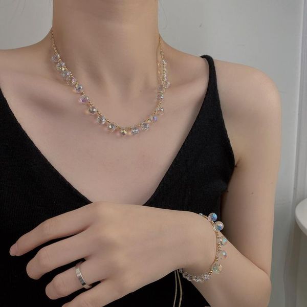 chains crystal necklaces woman beaded bracelet girls exquisite shiny light luxury chain tassel pendant silver color zinc alloy brincos
chains crystal necklaces woman beaded bracelet girls exquisite shiny light luxury chain tassel pendant silver color zinc alloy brincos