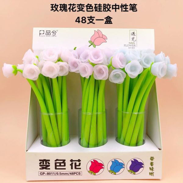 gel pens 48 pcs kawaii rose discoloration black ink for writing cute stationery office school supplies 0.5mm
gel pens 48 pcs kawaii rose discoloration black ink for writing cute stationery office school supplies 0.5mm