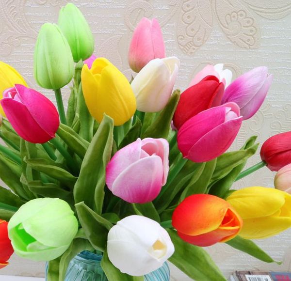 2021 artificial real touch tulip flower mini pu tulips 13.39" for wedding table decorative flowers 12 colors
2021 artificial real touch tulip flower mini pu tulips 13.39" for wedding table decorative flowers 12 colors