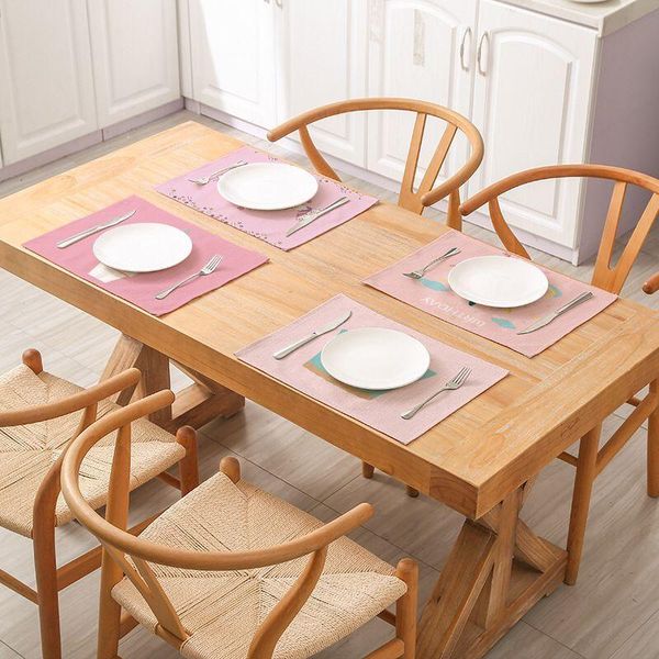 mats & pads modern kitchen cutlery mat dining table non slip pad cotton linen place thermal insulation home decoration
mats & pads modern kitchen cutlery mat dining table non slip pad cotton linen place thermal insulation home decoration