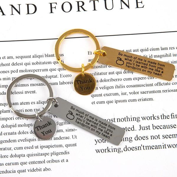keychains teachers day gift keychain jewelry thank you teacher pendant charm souvenir, Silver
keychains teachers day gift keychain jewelry thank you teacher pendant charm souvenir, Silver