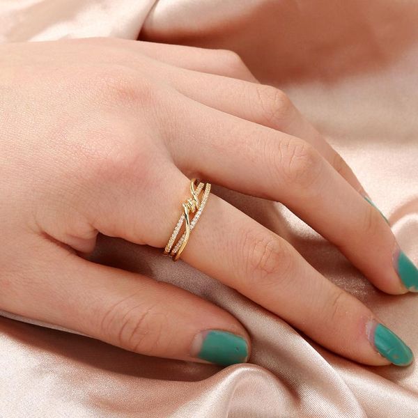 cluster rings geometry distortion twist tie knot multi-layer for women delicate zircon ring female retro golden open trendy jewelry, Golden;silver
cluster rings geometry distortion twist tie knot multi-layer for women delicate zircon ring female retro golden open trendy jewelry, Golden;silver