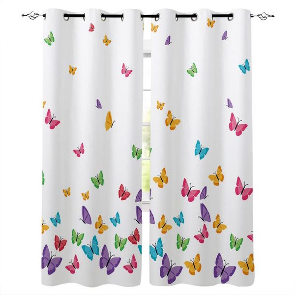 colorful butterfly white window curtains for living room bedroom kitchen modern home decoration drapes blinds curtain &
colorful butterfly white window curtains for living room bedroom kitchen modern home decoration drapes blinds curtain &