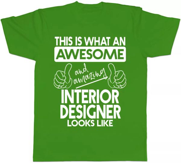 This is what an Awesome and Amazing Interior Designer Looks Like Mens T-Shirt, White;black
This is what an Awesome and Amazing Interior Designer Looks Like Mens T-Shirt, White;black