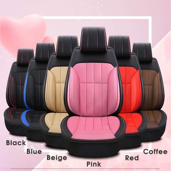 car seat covers full colors luxury pu leather cover set with headrests pillows steering wheel fit for 5-seat protector
car seat covers full colors luxury pu leather cover set with headrests pillows steering wheel fit for 5-seat protector