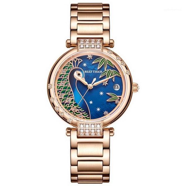 wristwatches reef tiger women automatic watches luxury ladies mechanical lady dress watch sapphire relogio feminino rga1587, Slivery;brown
wristwatches reef tiger women automatic watches luxury ladies mechanical lady dress watch sapphire relogio feminino rga1587, Slivery;brown