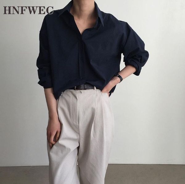 korean style wild shirts women temperament cotton ladies blouses and long-sleeved spring 2021 v239 women's &, White
korean style wild shirts women temperament cotton ladies blouses and long-sleeved spring 2021 v239 women's &, White