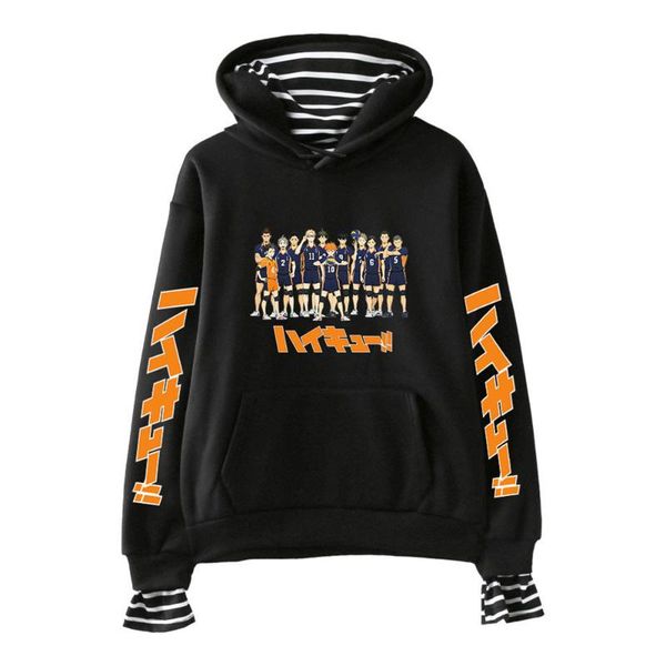women's hoodies & sweatshirts haikyuu hoodie anime men women karasuno high school hooded tracksuits harajuku fashion cartoon, Black
women's hoodies & sweatshirts haikyuu hoodie anime men women karasuno high school hooded tracksuits harajuku fashion cartoon, Black