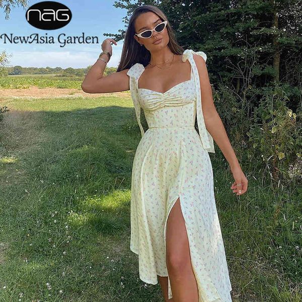 newasia yellow print dress women summer sleeveless tie up bow strap elegant midi dresses casual side split floral dress 210413, Black;gray
newasia yellow print dress women summer sleeveless tie up bow strap elegant midi dresses casual side split floral dress 210413, Black;gray