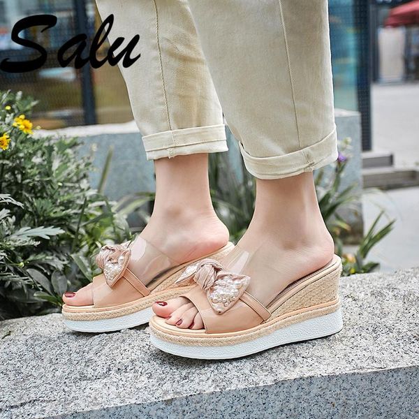salu arrival fashion women sandals open toe high heels genuine leather wedding shoes summer woman, Black
salu arrival fashion women sandals open toe high heels genuine leather wedding shoes summer woman, Black