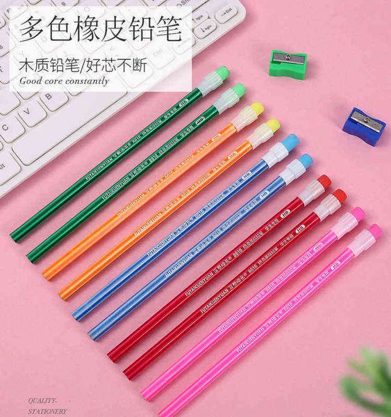 log hb candy color pencil safety lead-special writing tape for children and students rubber hexagon rod
log hb candy color pencil safety lead-special writing tape for children and students rubber hexagon rod