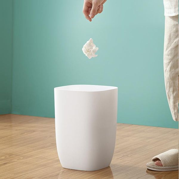 1pc Single Layer Garbage Can Household Living Room Plastic Bedroom Toilet Home Creative Kitchen Large Paper Basket Waste Bins
1pc Single Layer Garbage Can Household Living Room Plastic Bedroom Toilet Home Creative Kitchen Large Paper Basket Waste Bins