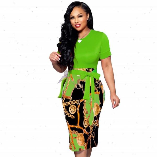 elegant office midi bodycon women dresses print short sleeve belt o neck female fashion work summer pencil dress, Black;gray
elegant office midi bodycon women dresses print short sleeve belt o neck female fashion work summer pencil dress, Black;gray