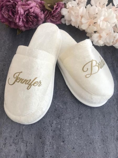 other event & party supplies bridesmaid slippers hen bride to be favors disposable soft wedding decoration custom gifts for guests
other event & party supplies bridesmaid slippers hen bride to be favors disposable soft wedding decoration custom gifts for guests