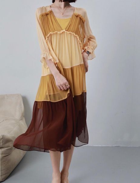 casual dresses summer vintage 2021ss women colorful striped patchwork loose dress for ladies gdnz 5.15, Black;gray
casual dresses summer vintage 2021ss women colorful striped patchwork loose dress for ladies gdnz 5.15, Black;gray