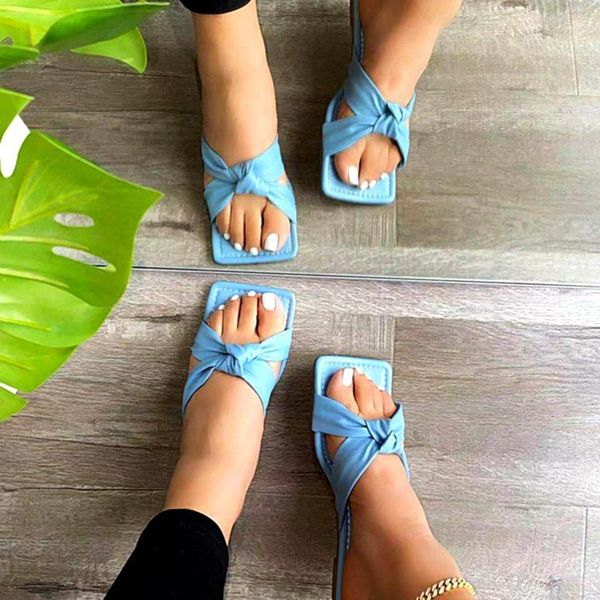 slippers 2021 woman open toe women knot slides female casual beach flat ladies shoes summer comfort sandalias big size, Black
slippers 2021 woman open toe women knot slides female casual beach flat ladies shoes summer comfort sandalias big size, Black