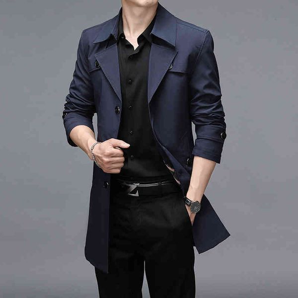 thoshine brand spring autumn men long trench coats superior quality buttons male fashion outerwear ets windbreaker plus size, Tan;black
thoshine brand spring autumn men long trench coats superior quality buttons male fashion outerwear ets windbreaker plus size, Tan;black