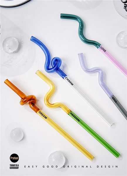 drinking straws easygood colorful eco-friendly heat resistant thick glass straw ins milk tea coffee stirring stick juice cute
drinking straws easygood colorful eco-friendly heat resistant thick glass straw ins milk tea coffee stirring stick juice cute