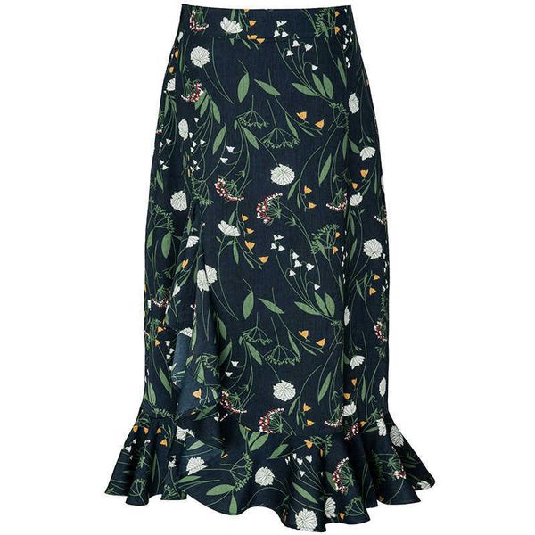 perhaps u trumpet mermaid green ruffle floral print flower midi skirt high street empire vintage retro s0045 210529, Black
perhaps u trumpet mermaid green ruffle floral print flower midi skirt high street empire vintage retro s0045 210529, Black