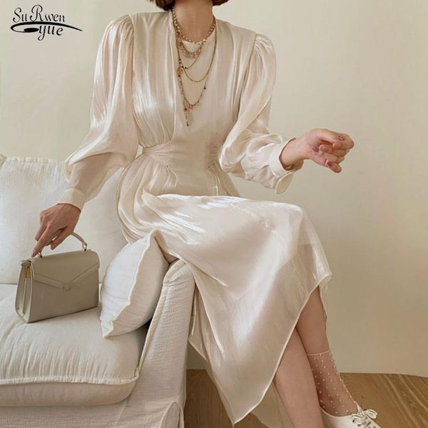 casual dresses 2021 korean irregular solid o-neck femme robe slim waist elegant women dress spring chic vintage loose vestidos de mujer 1516, Black;gray
casual dresses 2021 korean irregular solid o-neck femme robe slim waist elegant women dress spring chic vintage loose vestidos de mujer 1516, Black;gray