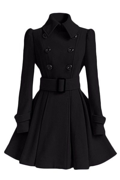 women's wool & blends fashion slim woolen coats for women solid mid-length belt womens coat woman parkas donsignet, Black
women's wool & blends fashion slim woolen coats for women solid mid-length belt womens coat woman parkas donsignet, Black