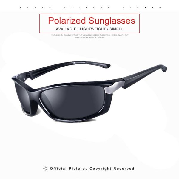 sunglasses 2022 polarized men sun glasses for brand designer luxury outdoor sport eyewear uv400, White;black
sunglasses 2022 polarized men sun glasses for brand designer luxury outdoor sport eyewear uv400, White;black