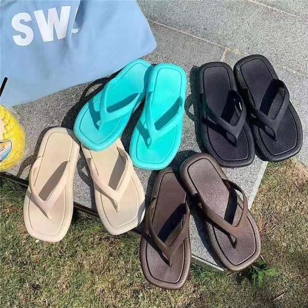 luxury slippers beach sho women's summer net red fashion simple pure color beach holiday korean flip flops, Black
luxury slippers beach sho women's summer net red fashion simple pure color beach holiday korean flip flops, Black