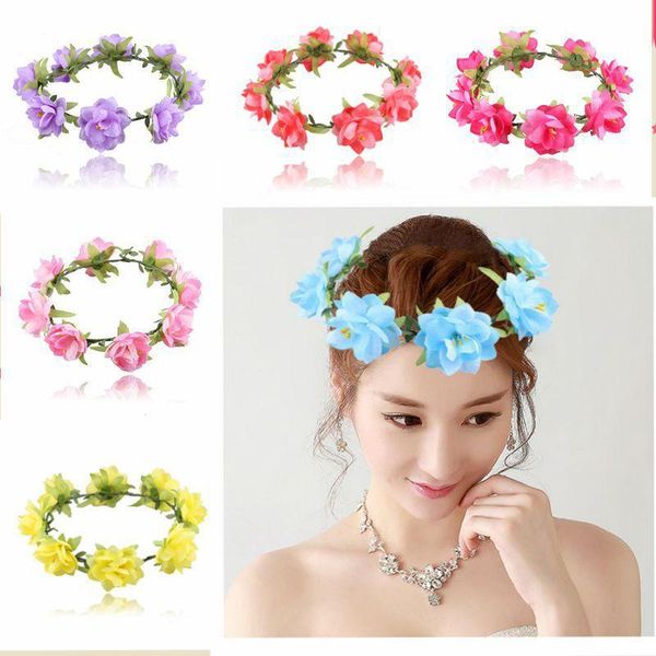 decorative flowers & wreaths 1pcs diy scrapbooking gift diameter18cm head wreath artificial flower hair bridal accessory silk
decorative flowers & wreaths 1pcs diy scrapbooking gift diameter18cm head wreath artificial flower hair bridal accessory silk