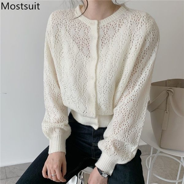 autumn korean knitted women cardigans sweaters long sleeve single-breasted hollow out ladies fashion elegant 210514, White;black
autumn korean knitted women cardigans sweaters long sleeve single-breasted hollow out ladies fashion elegant 210514, White;black