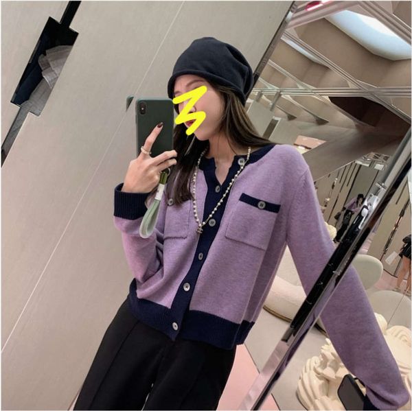 d-made street knitted cardigan spring and autumn style outside with sweater coat, White;black
d-made street knitted cardigan spring and autumn style outside with sweater coat, White;black
