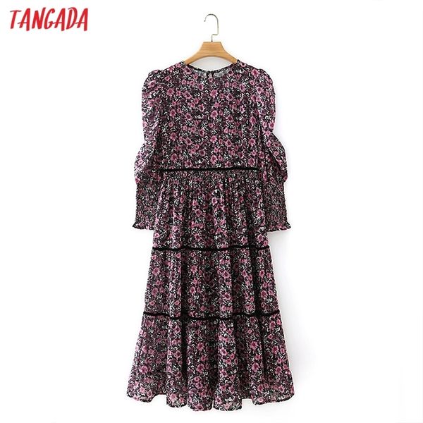 fashion women rose print pleated midi autumn winter ladies vintage dress vestidos 5x32 210416, Black;gray
fashion women rose print pleated midi autumn winter ladies vintage dress vestidos 5x32 210416, Black;gray