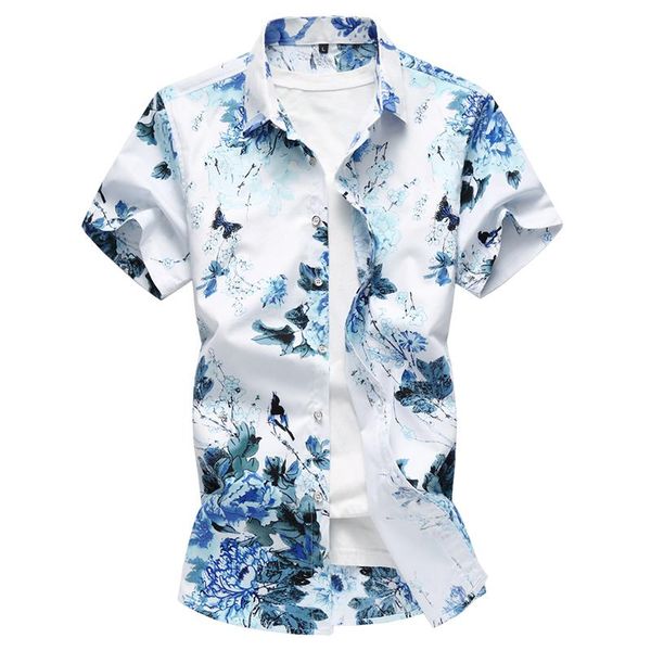 butterfly flower pattern print plus size short sleeve shirt men summer polyester cotton luxury camisa masculina men's casual sh, White;black
butterfly flower pattern print plus size short sleeve shirt men summer polyester cotton luxury camisa masculina men's casual sh, White;black