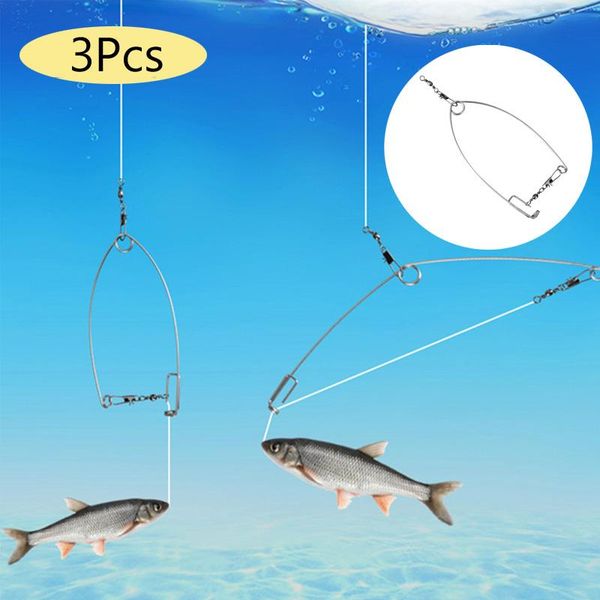 fishing hooks 3pcs/1pc automatic spring hook stainless steel trigger triggers catch fish automatically
fishing hooks 3pcs/1pc automatic spring hook stainless steel trigger triggers catch fish automatically