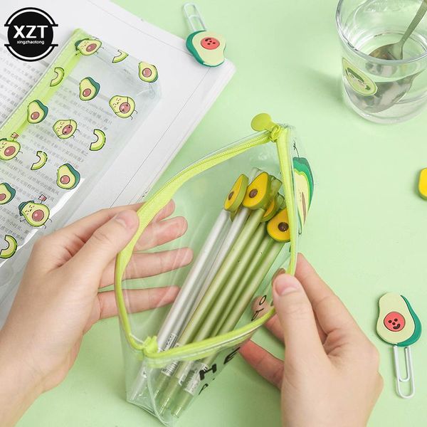 pencil bags 1pcs lovely zipper case avocado school box kawaii pencilcase portable bag supplies office stationery
pencil bags 1pcs lovely zipper case avocado school box kawaii pencilcase portable bag supplies office stationery