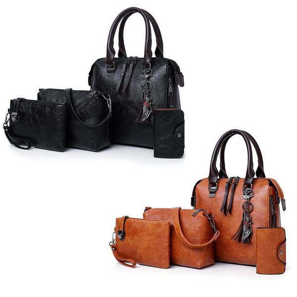 evening bags 4pcs/set women composite ladies handbags female pu leather shoulder messenger tote bag
evening bags 4pcs/set women composite ladies handbags female pu leather shoulder messenger tote bag