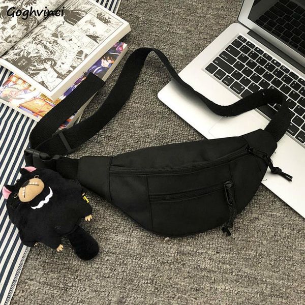 women waist packs nylon solid hip-hop streetwear harajuku casual fashion all-match convenient fanny pack waterproof chic bags
women waist packs nylon solid hip-hop streetwear harajuku casual fashion all-match convenient fanny pack waterproof chic bags