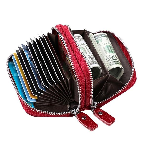 card holders genuine leather women holder wallet cowhide cardholder men purses with zipper coin pocket, Brown;gray
card holders genuine leather women holder wallet cowhide cardholder men purses with zipper coin pocket, Brown;gray