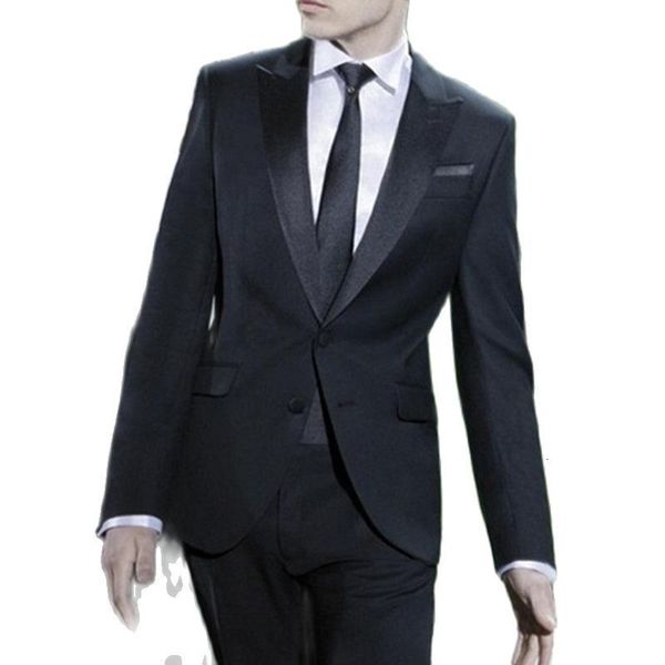 men's suits & blazers style 2021 godparents spike satin lapel engaged black male wedding tux man suit (jacket + pants hankerchief tie), White;black
men's suits & blazers style 2021 godparents spike satin lapel engaged black male wedding tux man suit (jacket + pants hankerchief tie), White;black