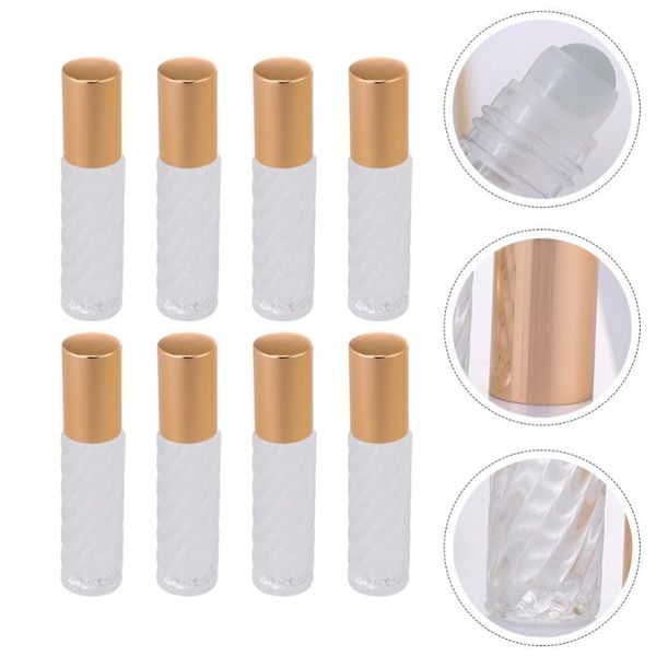 storage bottles & jars 8pcs 10ml refillable essential oil bottle roller perfume sub-bottle
storage bottles & jars 8pcs 10ml refillable essential oil bottle roller perfume sub-bottle