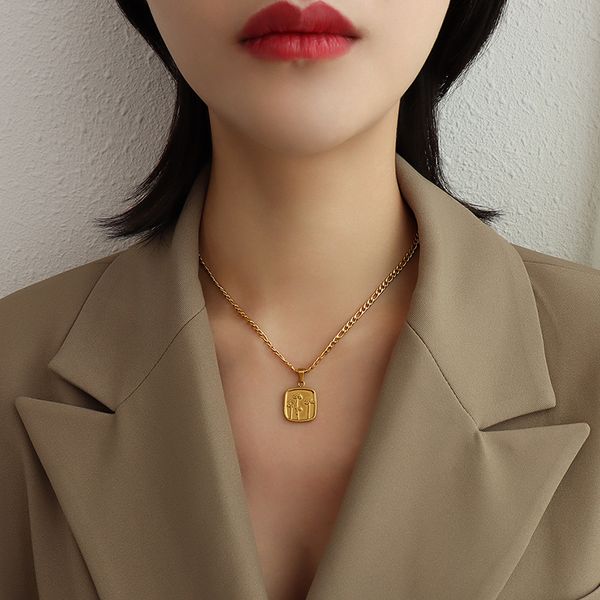 p102 ins style lotus design titanium steel necklace women choker necklaces & pendants girl jewelry gift, Silver
p102 ins style lotus design titanium steel necklace women choker necklaces & pendants girl jewelry gift, Silver