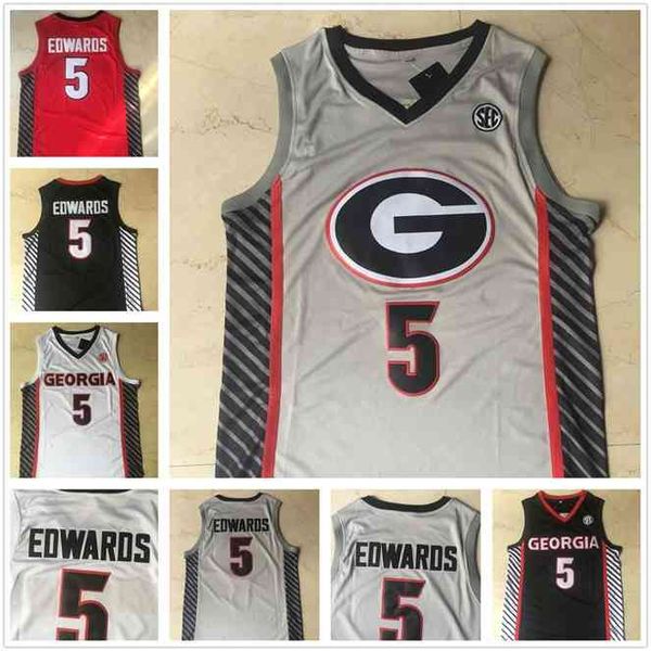 GoodNCAA Georgia Bulldogs 5 Anthony Edwards Basketball Stitched mens Jersey white grey red black size -XXL top quality
GoodNCAA Georgia Bulldogs 5 Anthony Edwards Basketball Stitched mens Jersey white grey red black size -XXL top quality