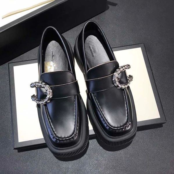 new casual wedge platform shoe designer luxury womens genuine leather tiger toe platform loafers horsenbit women slip on flats shoes with bo, Black
new casual wedge platform shoe designer luxury womens genuine leather tiger toe platform loafers horsenbit women slip on flats shoes with bo, Black