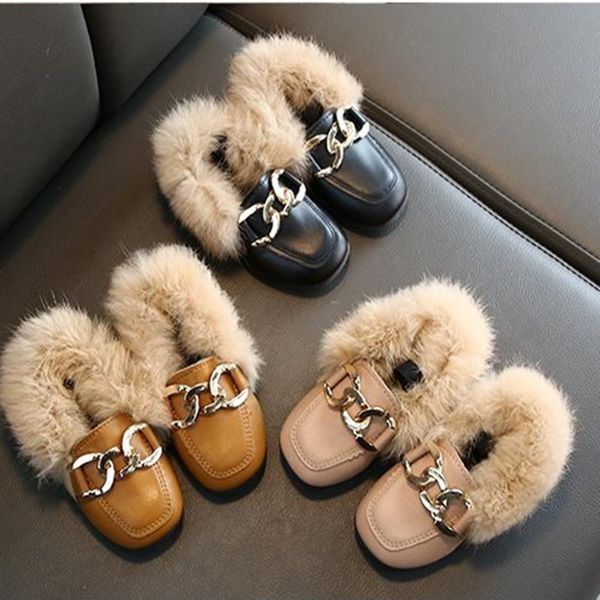 winter warm children fur shoes girls furry leather princess soft anti-slip flat heel thick boat, Black;grey
winter warm children fur shoes girls furry leather princess soft anti-slip flat heel thick boat, Black;grey