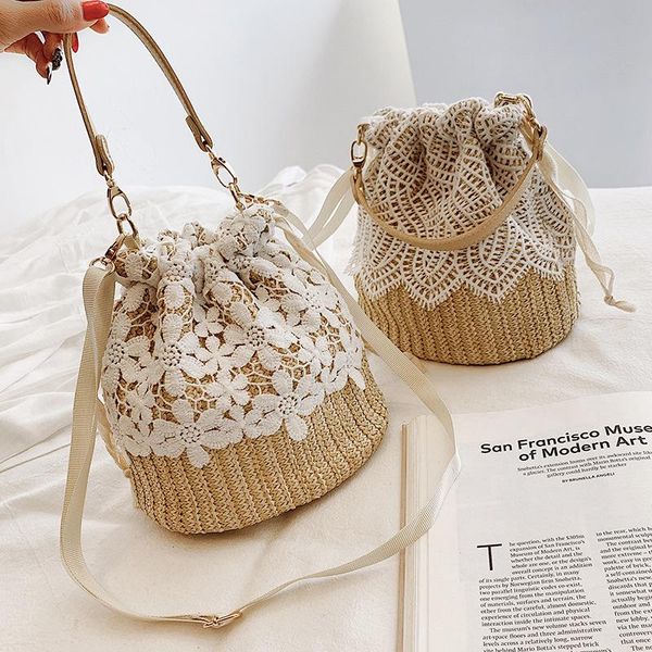 evening bags women's handbag 2021 korean version of summer lace woven one-shoulder bag fashion gas bucket
evening bags women's handbag 2021 korean version of summer lace woven one-shoulder bag fashion gas bucket
