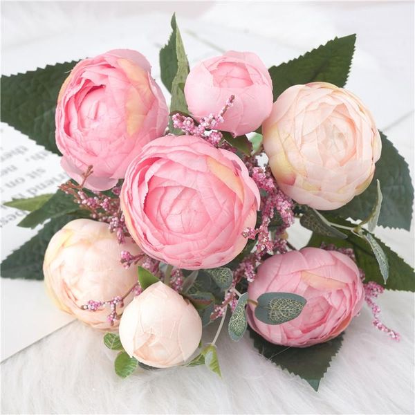 artificial wedding bouquet camellia flower fake flowers bride for home decor, 5 forks 7 heads, 29cm decorative & wreaths
artificial wedding bouquet camellia flower fake flowers bride for home decor, 5 forks 7 heads, 29cm decorative & wreaths