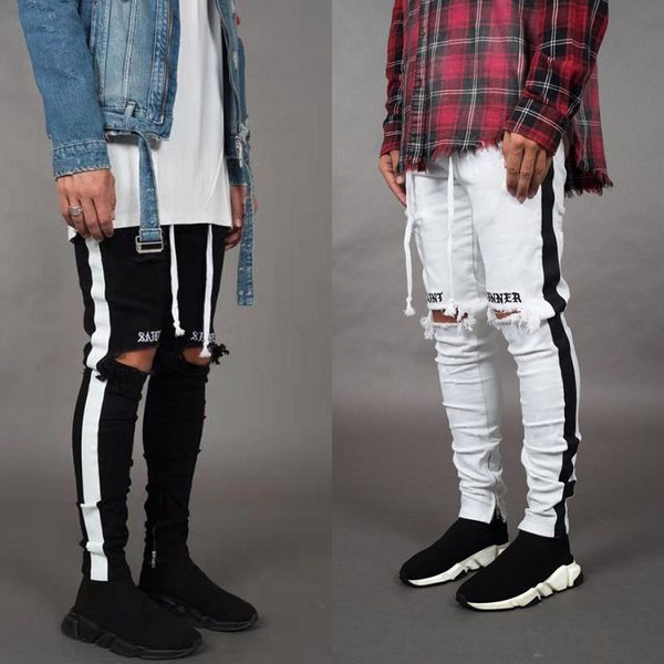 fashion stylist skinny jeans men straight slim elastic jeans mens casual biker male stretch denim trouser classic pants, Blue
fashion stylist skinny jeans men straight slim elastic jeans mens casual biker male stretch denim trouser classic pants, Blue